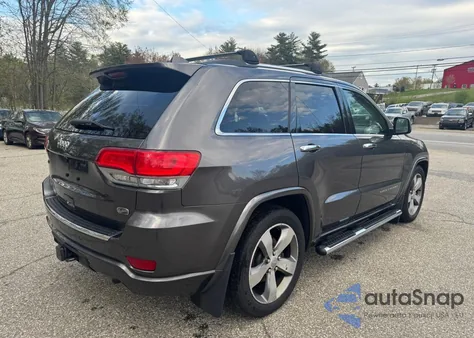 2014 Jeep Grand Cherokee Overland из США, поврежденный, VIN 1C4RJFCM8EC388963